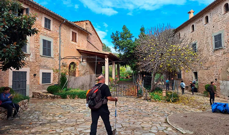 Tramo del recorrido por la Serra de Tramuntana.